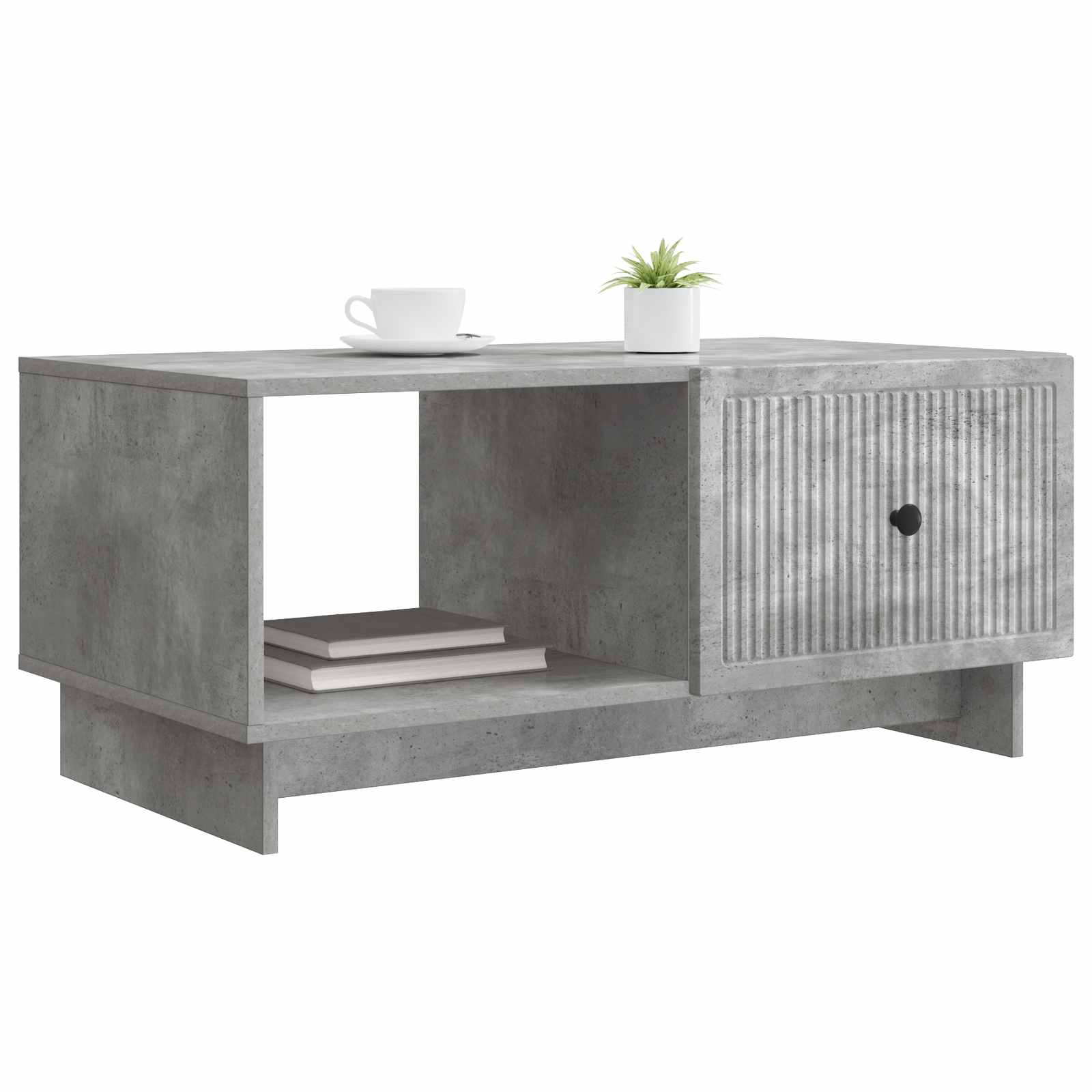 Τραπεζάκι σαλονιού Γκρι Σκυροδέματος 90 x 50 x 40 cm - Pakobazaar