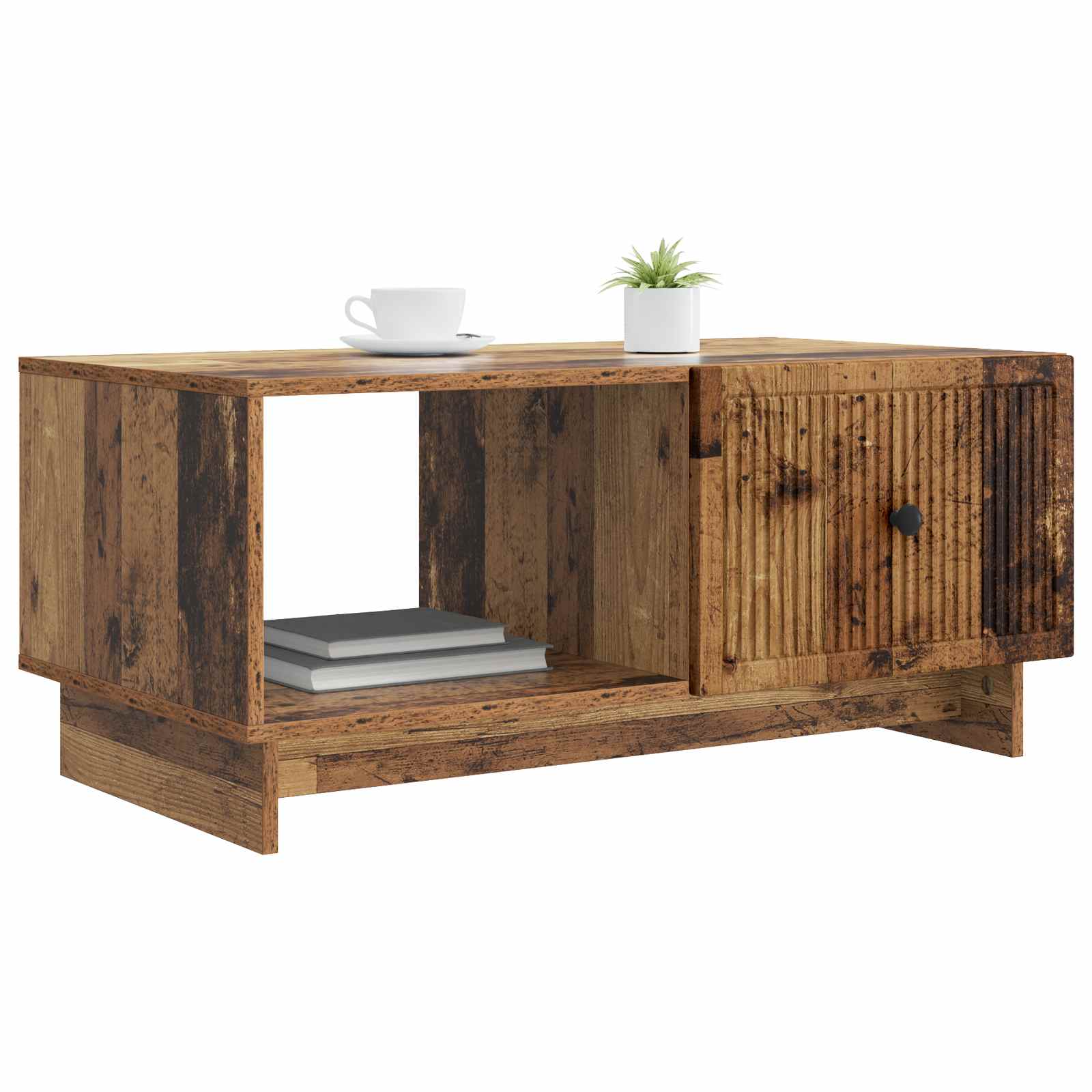 Τραπεζάκι σαλονιού Παλαιωμένο ξύλο 90 x 50 x 40 cm - Pakobazaar