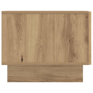 Τραπεζάκι σαλονιού με συρτάρι Artisan Δρυς 49 x 50 x 40 εκ - Pakobazaar