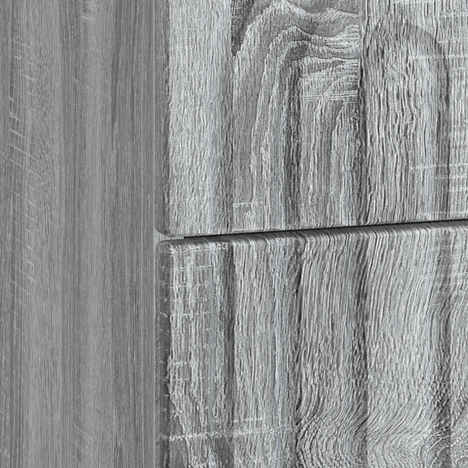 Κομοδίνο Γκρι Sonoma 43 x 34,5 x 48 εκ Επεξεργασμένο Ξύλο - Pakobazaar