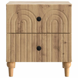 Κομοδίνο με συρτάρι 2 pcs Artisan Δρυς 43 x 34,5 x 48 εκ - Pakobazaar