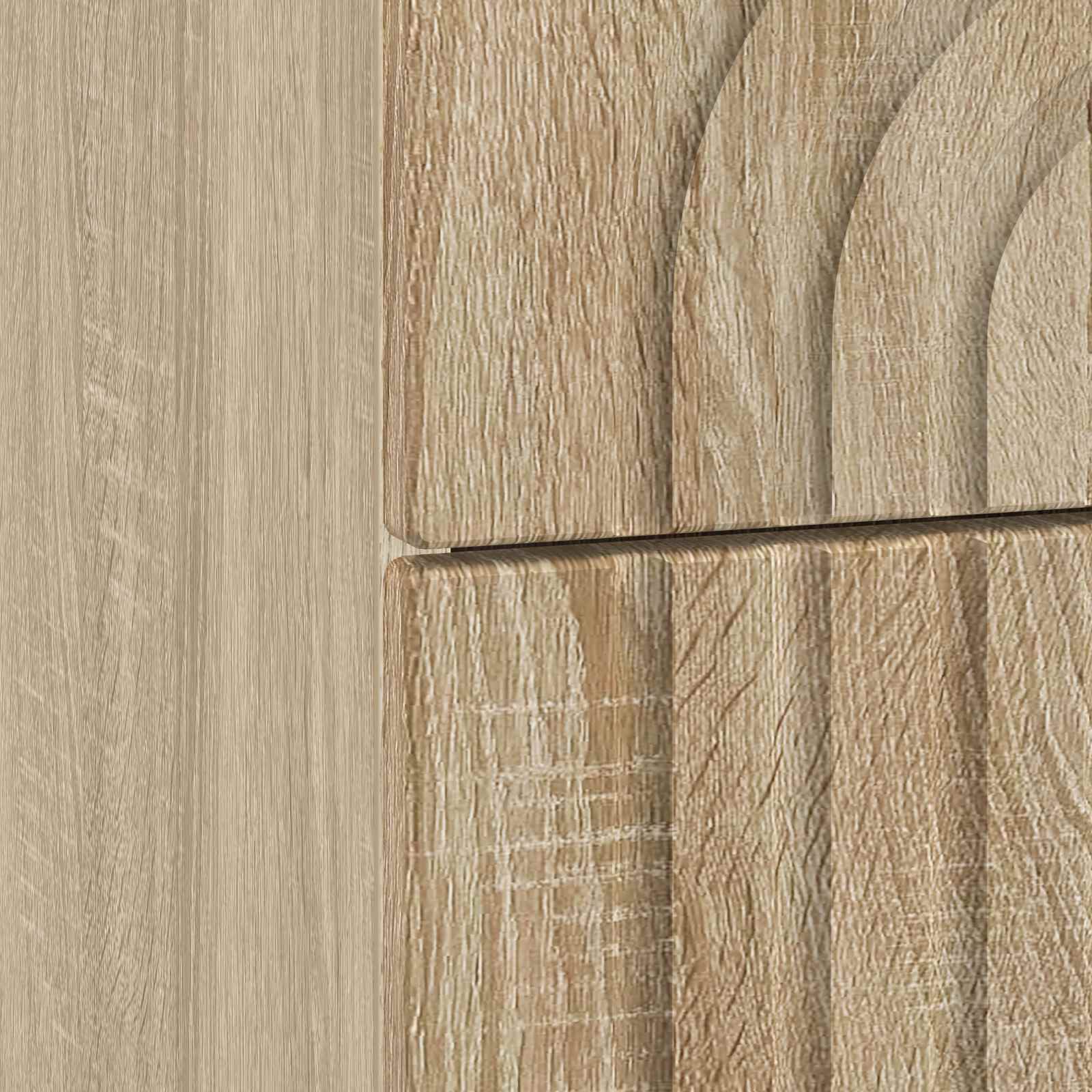 Κομοδίνο Sonoma Δρυς 62 x 34,5 x 48 εκ Επεξεργασμένο Ξύλο - Pakobazaar