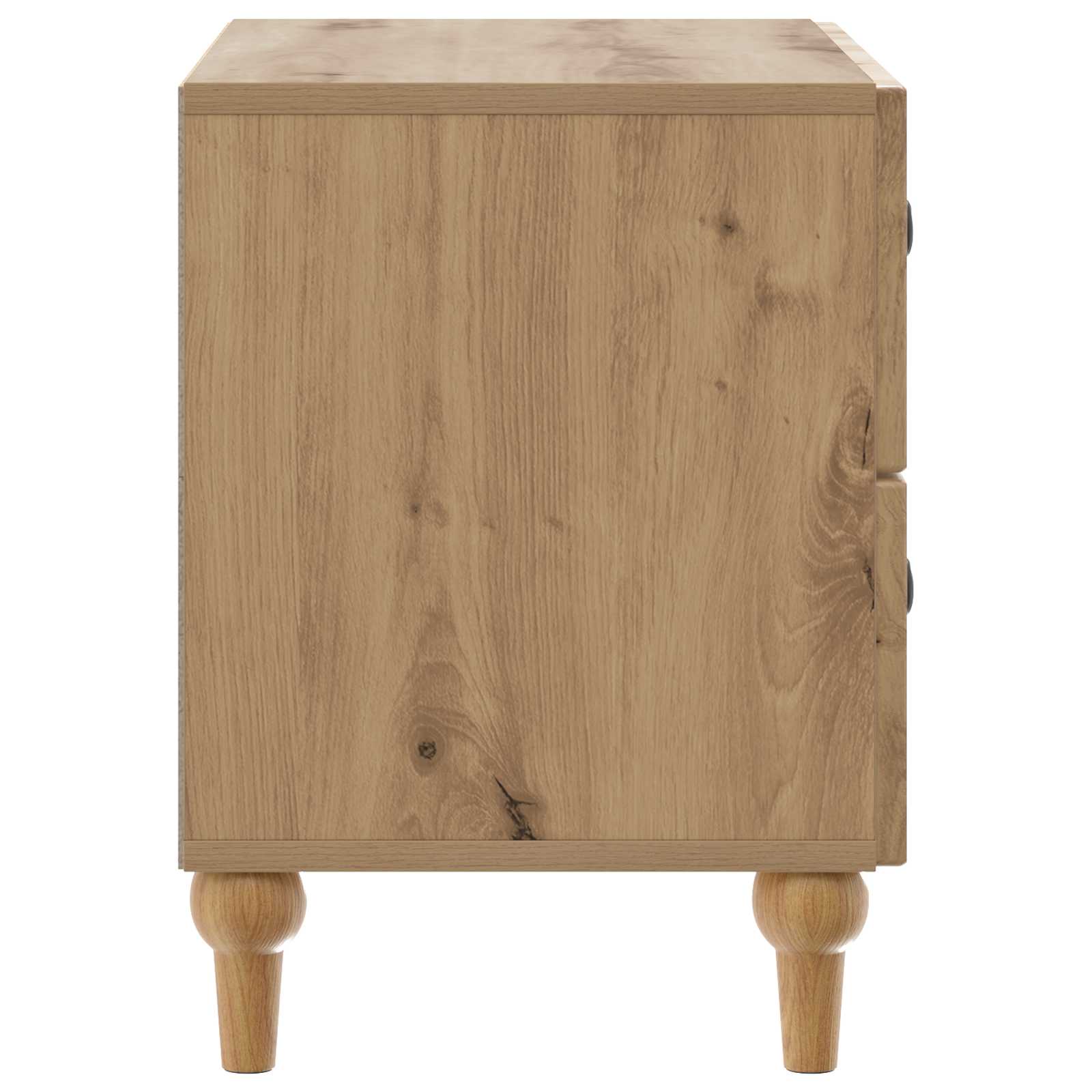 Κομοδίνο Artisan Δρυς 62 x 34,5 x 48 εκ Επεξεργασμένο Ξύλο - Pakobazaar