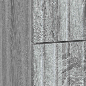 Κομοδίνο Γκρι Sonoma 43x 41 x 66,5 εκ Επεξεργασμένο Ξύλο - Pakobazaar
