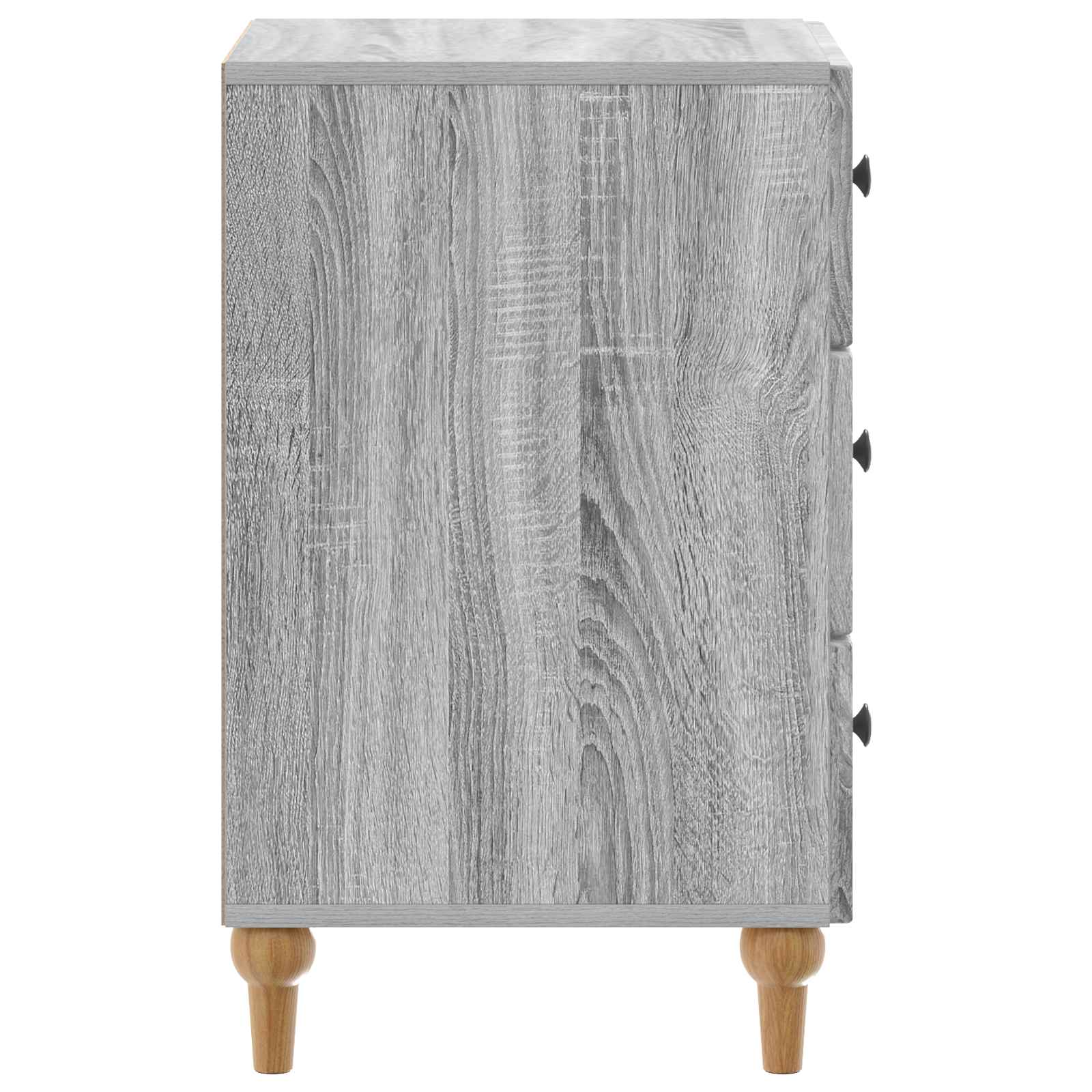 Κομοδίνο Γκρι Sonoma 43x 41 x 66,5 εκ Επεξεργασμένο Ξύλο - Pakobazaar
