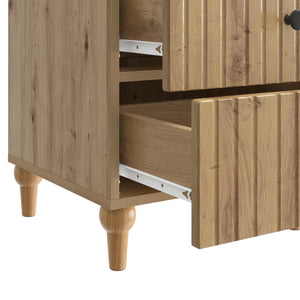 Κομοδίνο Artisan Δρυς 43x 41 x 66,5 εκ Επεξεργασμένο Ξύλο - Pakobazaar