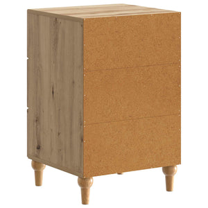 Κομοδίνο Artisan Δρυς 43x 41 x 66,5 εκ Επεξεργασμένο Ξύλο - Pakobazaar