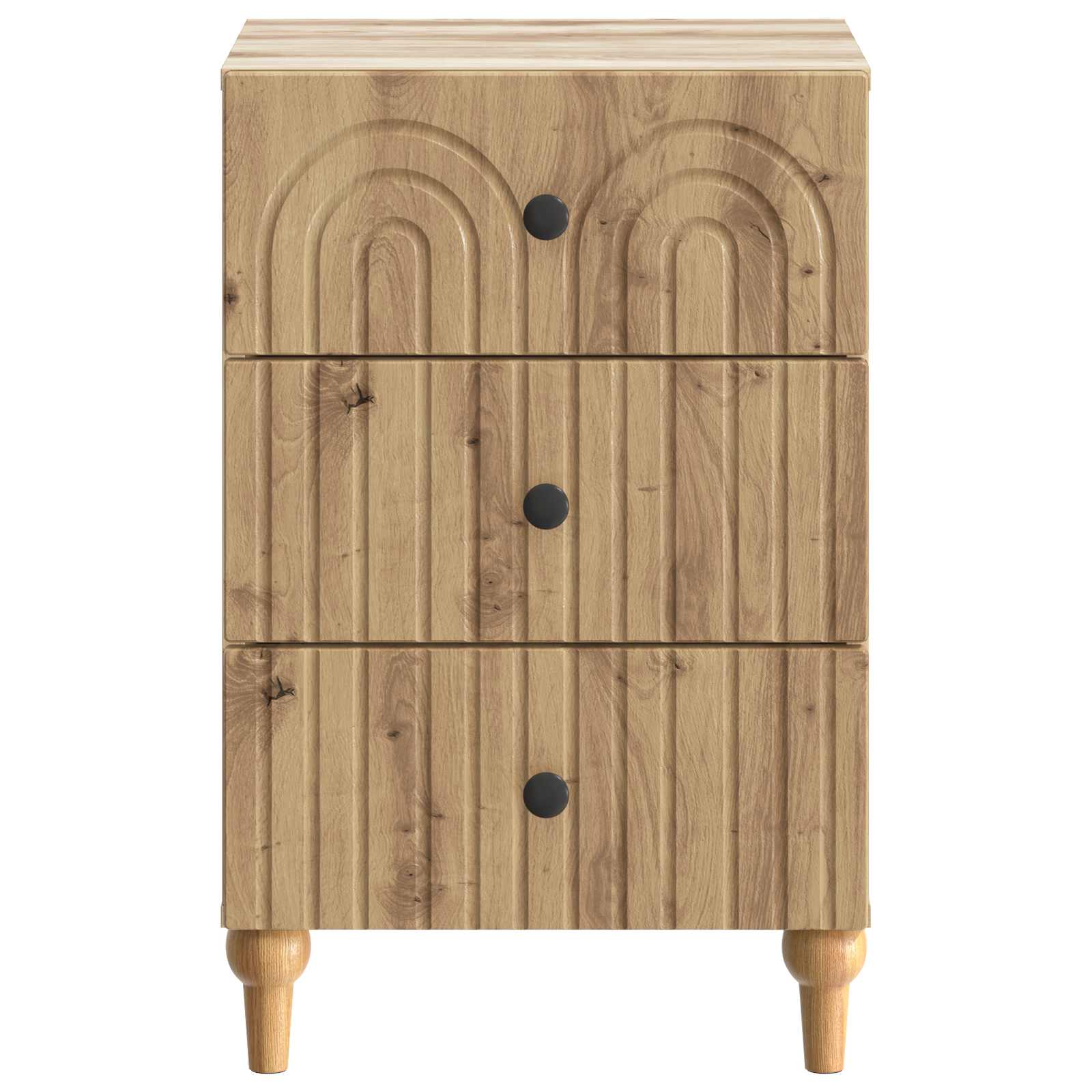 Κομοδίνο Artisan Δρυς 43x 41 x 66,5 εκ Επεξεργασμένο Ξύλο - Pakobazaar
