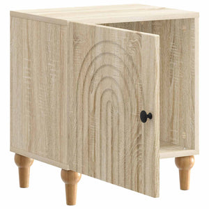 Κομοδίνο 2 pcs Sonoma Δρυς 43 x 34,5 x 50 εκ Επεξεργασμένο Ξύλο - Pakobazaar