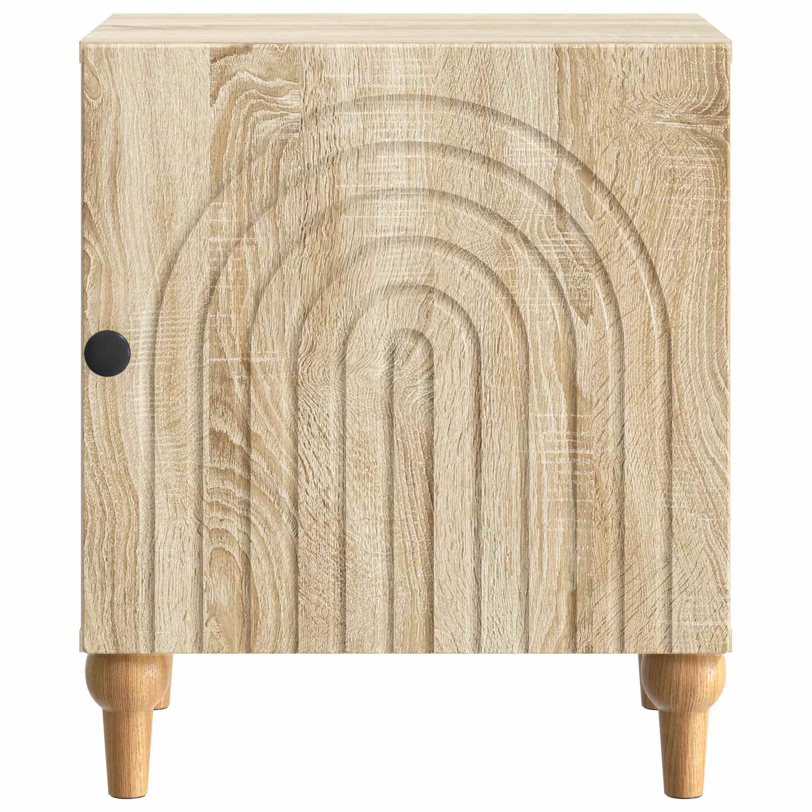Κομοδίνο 2 pcs Sonoma Δρυς 43 x 34,5 x 50 εκ Επεξεργασμένο Ξύλο - Pakobazaar