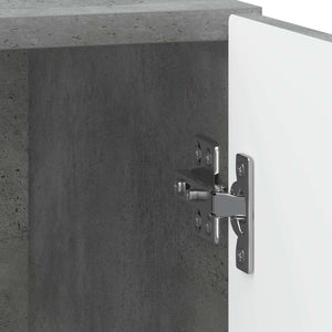 Κομοδίνο 2 pcs Γκρι Σκυροδέματος 43 x 34,5 x 50 εκ - Pakobazaar
