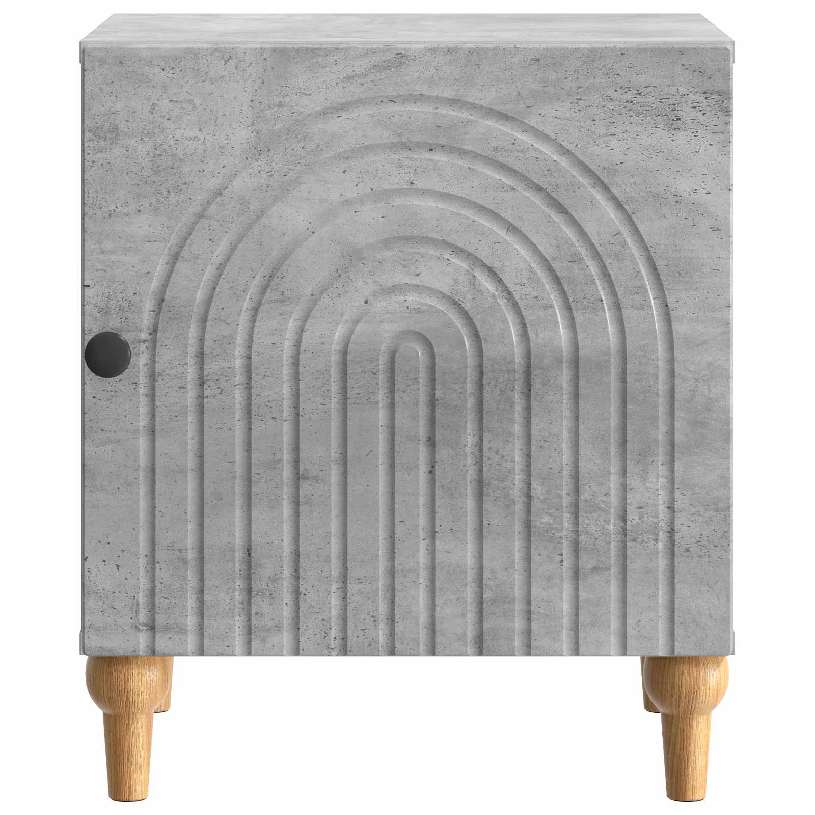 Κομοδίνο 2 pcs Γκρι Σκυροδέματος 43 x 34,5 x 50 εκ - Pakobazaar