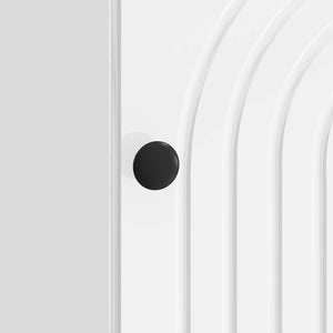 Κομοδίνο 2 pcs Γυαλιστερό Λευκό 43 x 34,5 x 50 εκ - Pakobazaar
