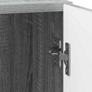 Κομοδίνο Γκρι Sonoma 43 x 34,5 x 50 εκ Επεξεργασμένο Ξύλο - Pakobazaar