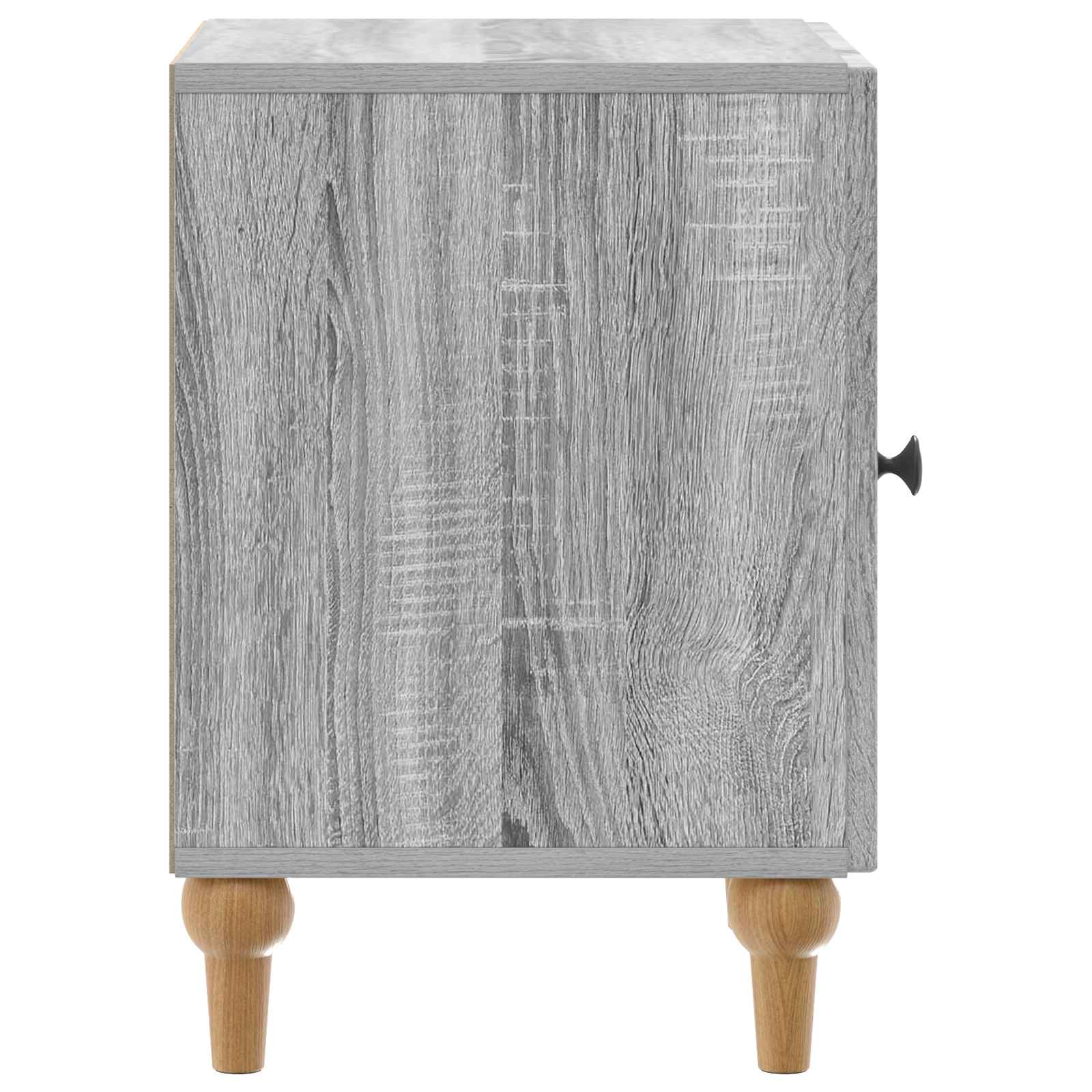 Κομοδίνο Γκρι Sonoma 43 x 34,5 x 50 εκ Επεξεργασμένο Ξύλο - Pakobazaar