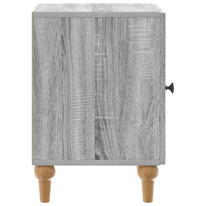 Κομοδίνο Γκρι Sonoma 43 x 34,5 x 50 εκ Επεξεργασμένο Ξύλο - Pakobazaar