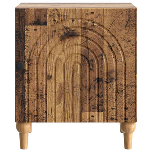 Κομοδίνο 2 pcs Παλαιωμένο ξύλο 43 x 34,5 x 50 εκ - Pakobazaar