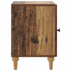 Κομοδίνο 2 pcs Παλαιωμένο ξύλο 43 x 34,5 x 50 εκ - Pakobazaar
