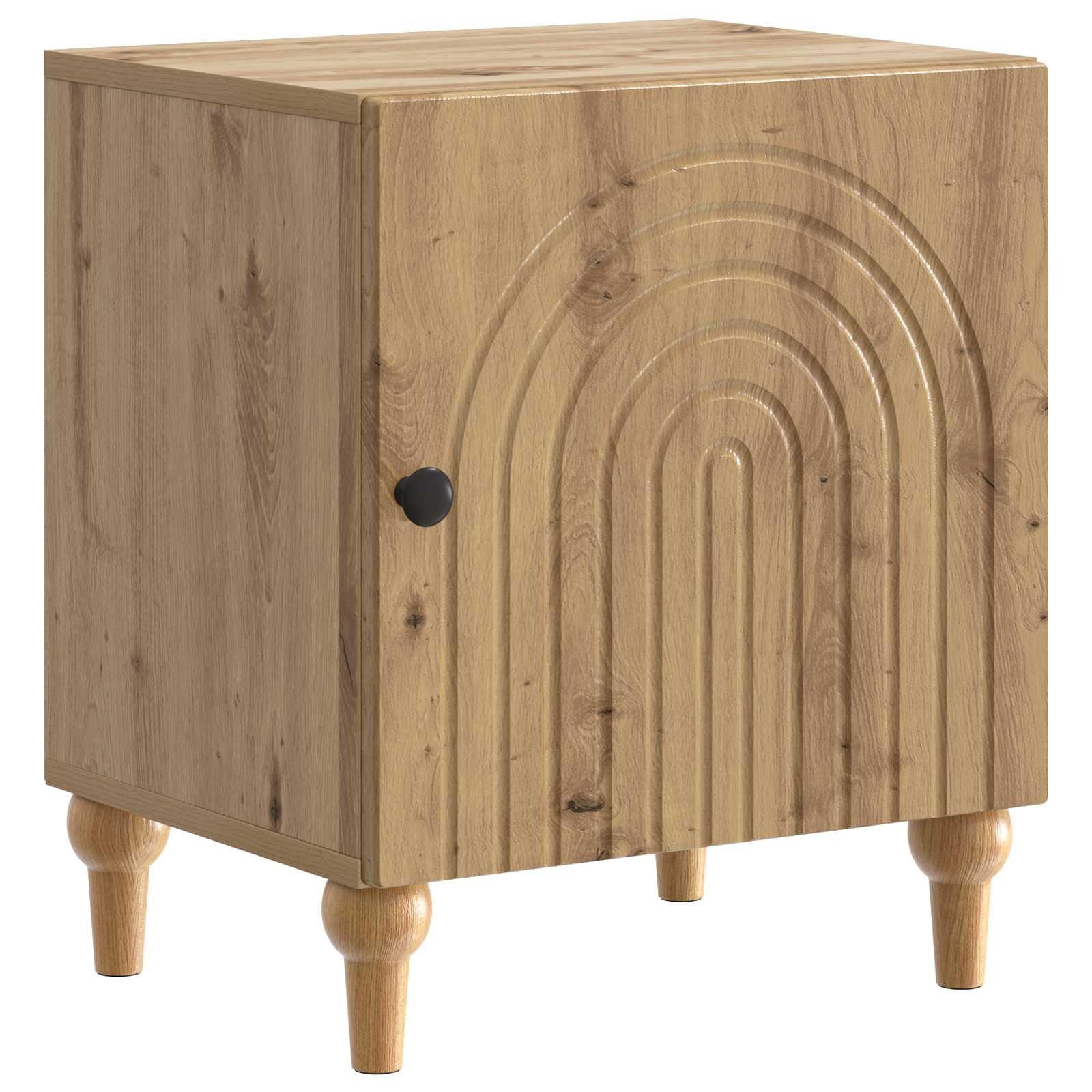Κομοδίνο Artisan Δρυς 43 x 34,5 x 50 εκ Επεξεργασμένο Ξύλο - Pakobazaar