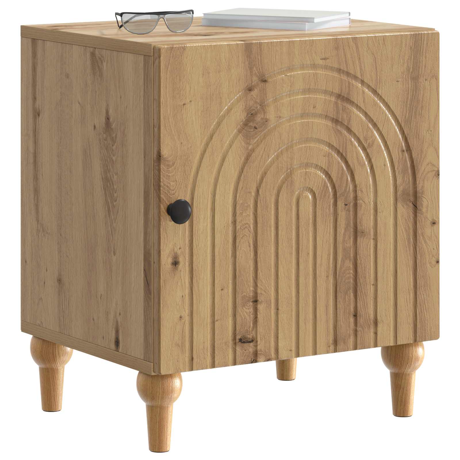Κομοδίνο Artisan Δρυς 43 x 34,5 x 50 εκ Επεξεργασμένο Ξύλο - Pakobazaar