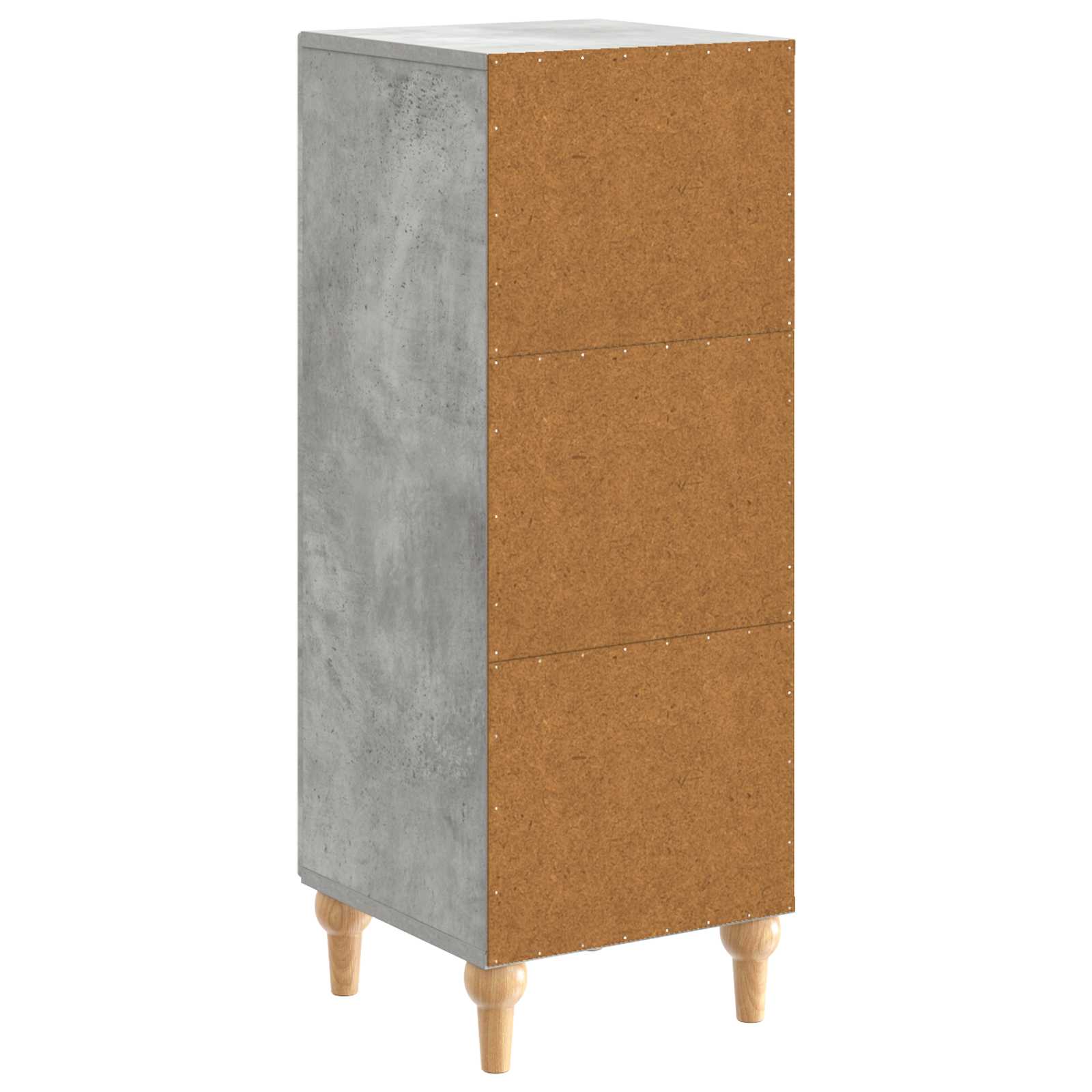 Πλαϊνό γραφείο Γκρι Σκυροδέματος 33 x 34,5 x 90 εκ - Pakobazaar