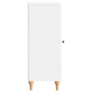 Πλαϊνό γραφείο Γυαλιστερό Λευκό 33 x 34,5 x 90 εκ - Pakobazaar