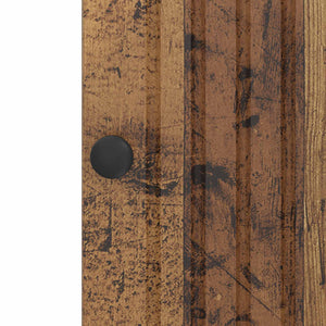 Πλαϊνό γραφείο Παλαιωμένο ξύλο 33 x 34,5 x 90 εκ - Pakobazaar
