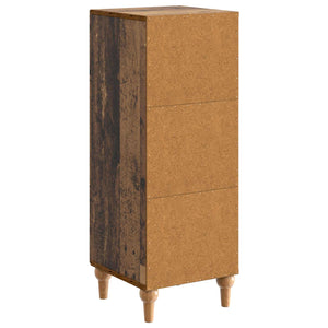 Πλαϊνό γραφείο Παλαιωμένο ξύλο 33 x 34,5 x 90 εκ - Pakobazaar