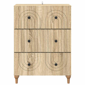 Ντουλάπι με Συρτάρια Sonoma Δρυς 66 x 34,5 x 90 εκ - Pakobazaar