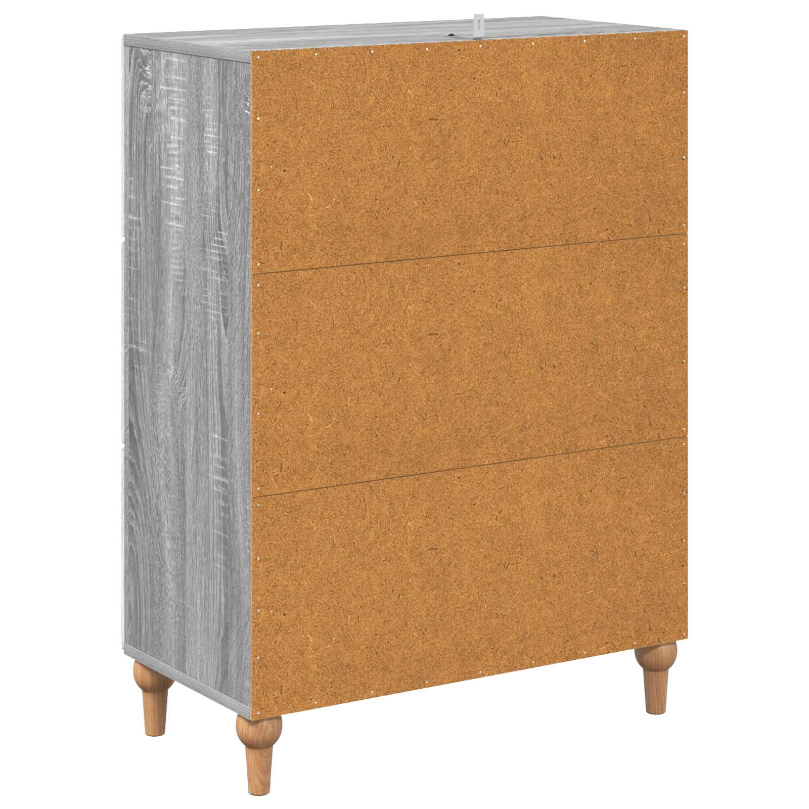 Ντουλάπι με Συρτάρια Γκρι Sonoma 66 x 34,5 x 90 εκ - Pakobazaar
