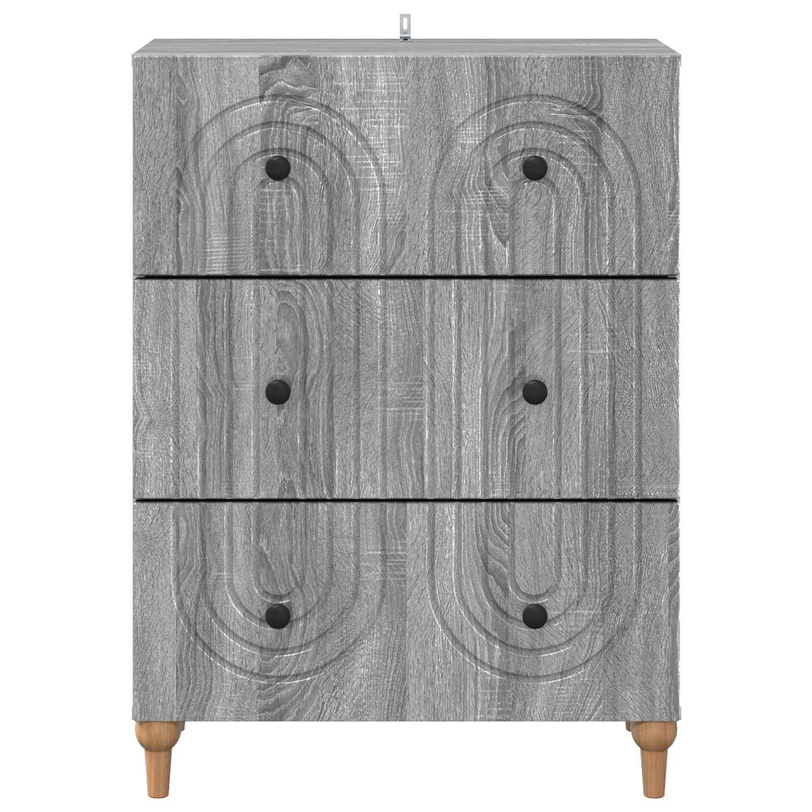 Ντουλάπι με Συρτάρια Γκρι Sonoma 66 x 34,5 x 90 εκ - Pakobazaar