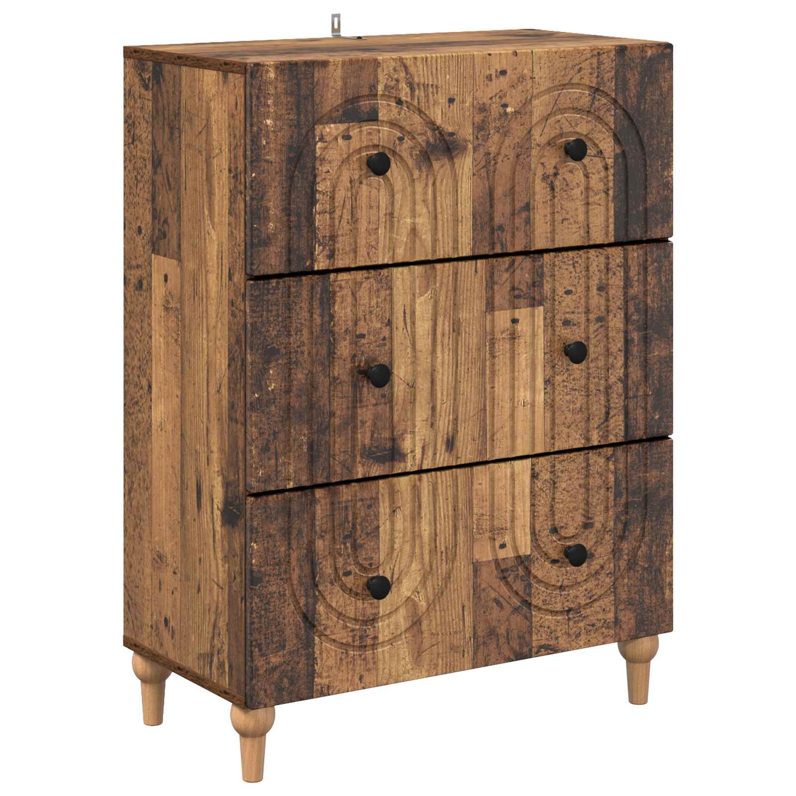 Ντουλάπι με Συρτάρια Παλαιωμένο ξύλο 66 x 34,5 x 90 εκ - Pakobazaar