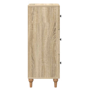 Ντουλάπι με Συρτάρια Sonoma Δρυς 33 x 34,5 x 90 εκ - Pakobazaar