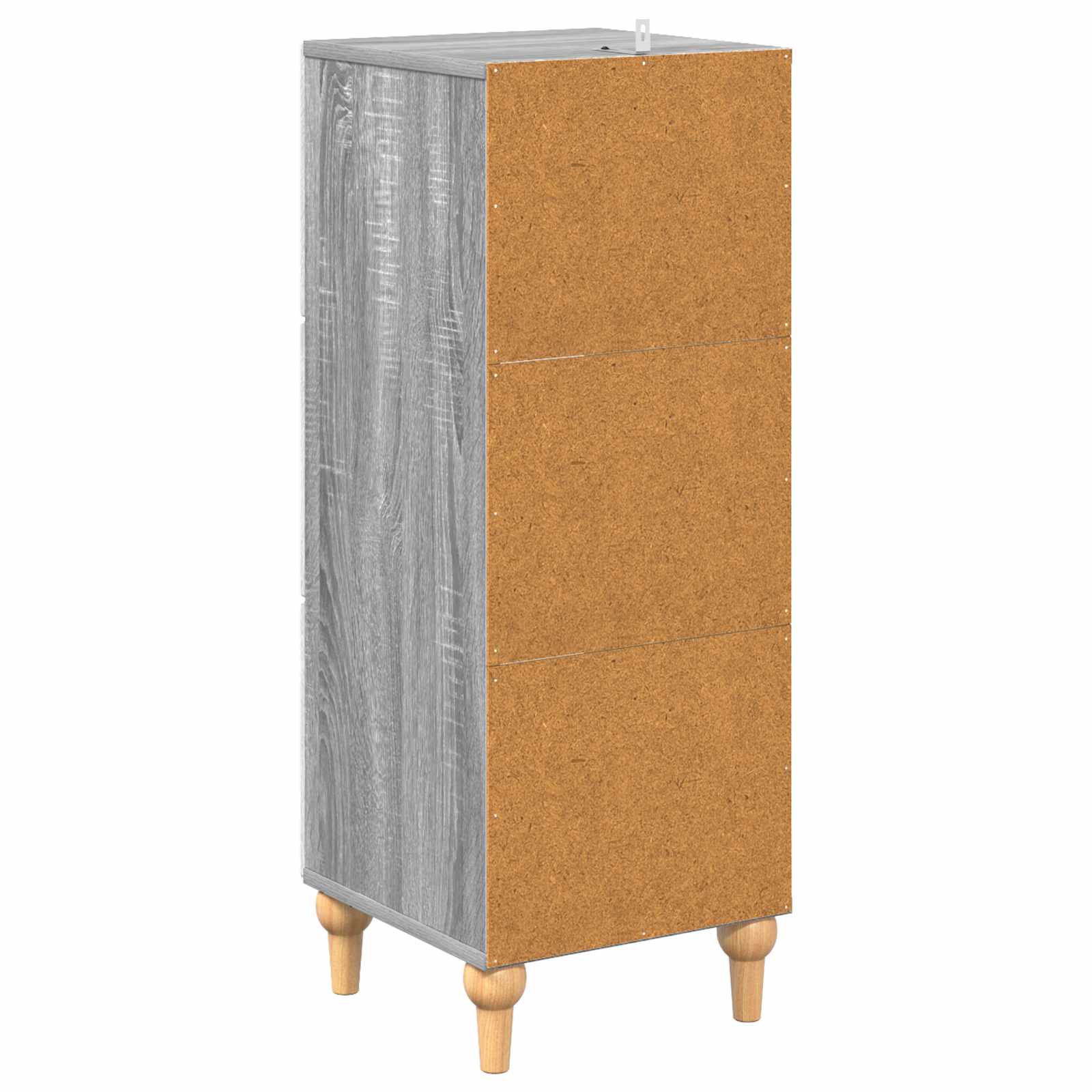 Ντουλάπι με Συρτάρια Γκρι Sonoma 33 x 34,5 x 90 εκ - Pakobazaar
