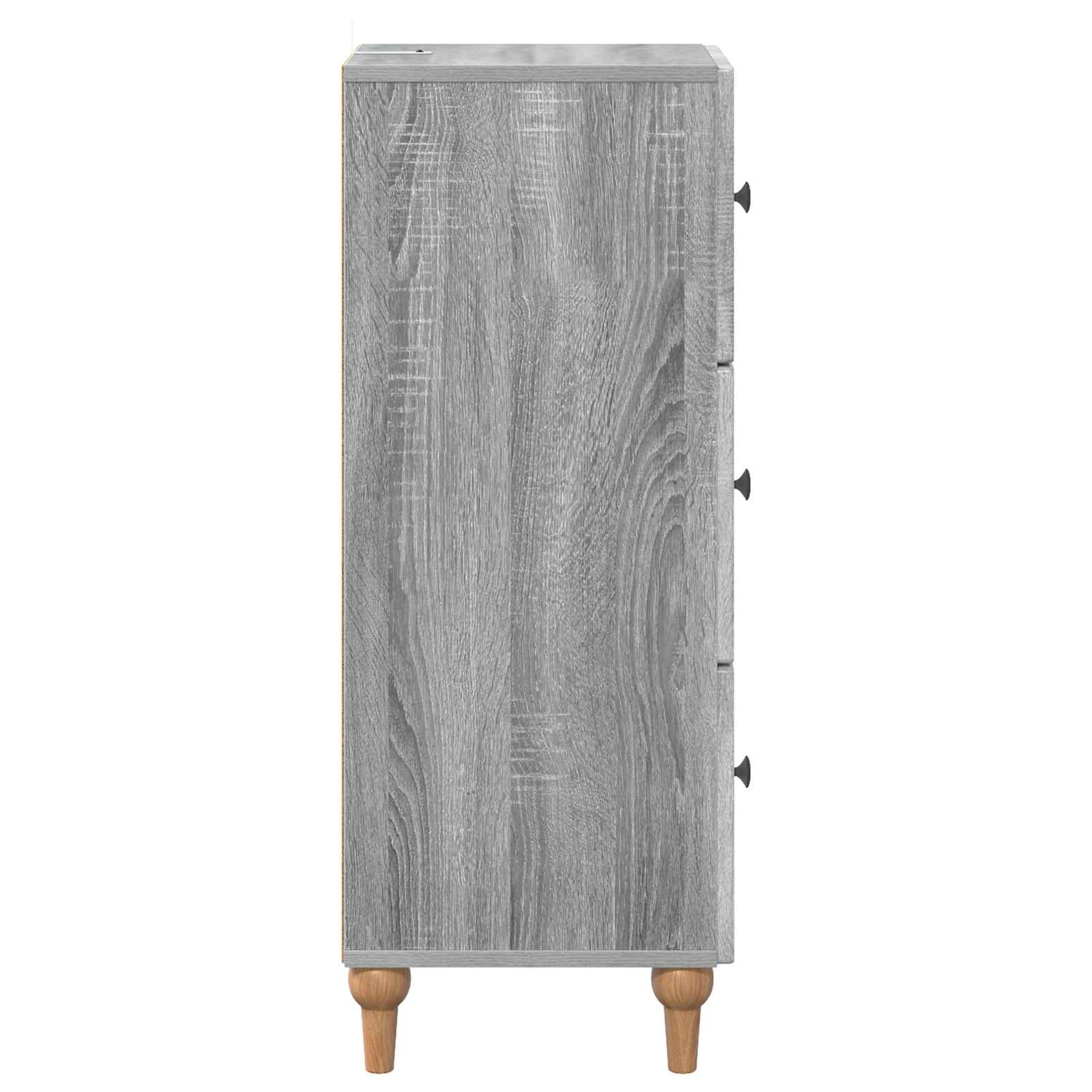 Ντουλάπι με Συρτάρια Γκρι Sonoma 33 x 34,5 x 90 εκ - Pakobazaar