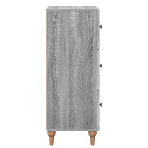 Ντουλάπι με Συρτάρια Γκρι Sonoma 33 x 34,5 x 90 εκ - Pakobazaar