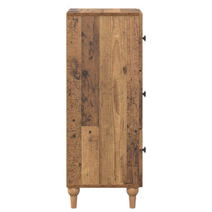 Ντουλάπι με Συρτάρια Παλαιωμένο ξύλο 33 x 34,5 x 90 εκ - Pakobazaar