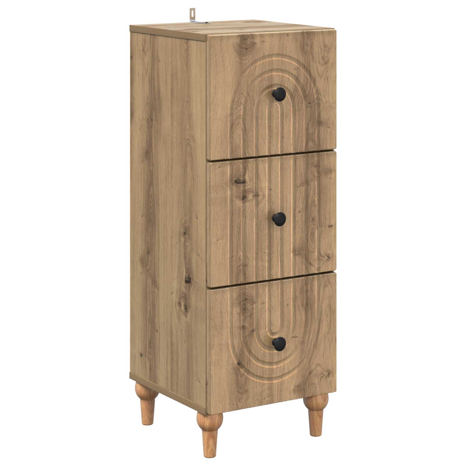 Ντουλάπι με Συρτάρια Artisan Δρυς 33 x 34,5 x 90 εκ - Pakobazaar
