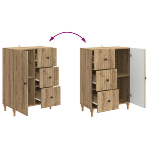 Πλαϊνό γραφείο με συρτάρι Artisan Δρυς 66 x 34,5 x 90 εκ - Pakobazaar