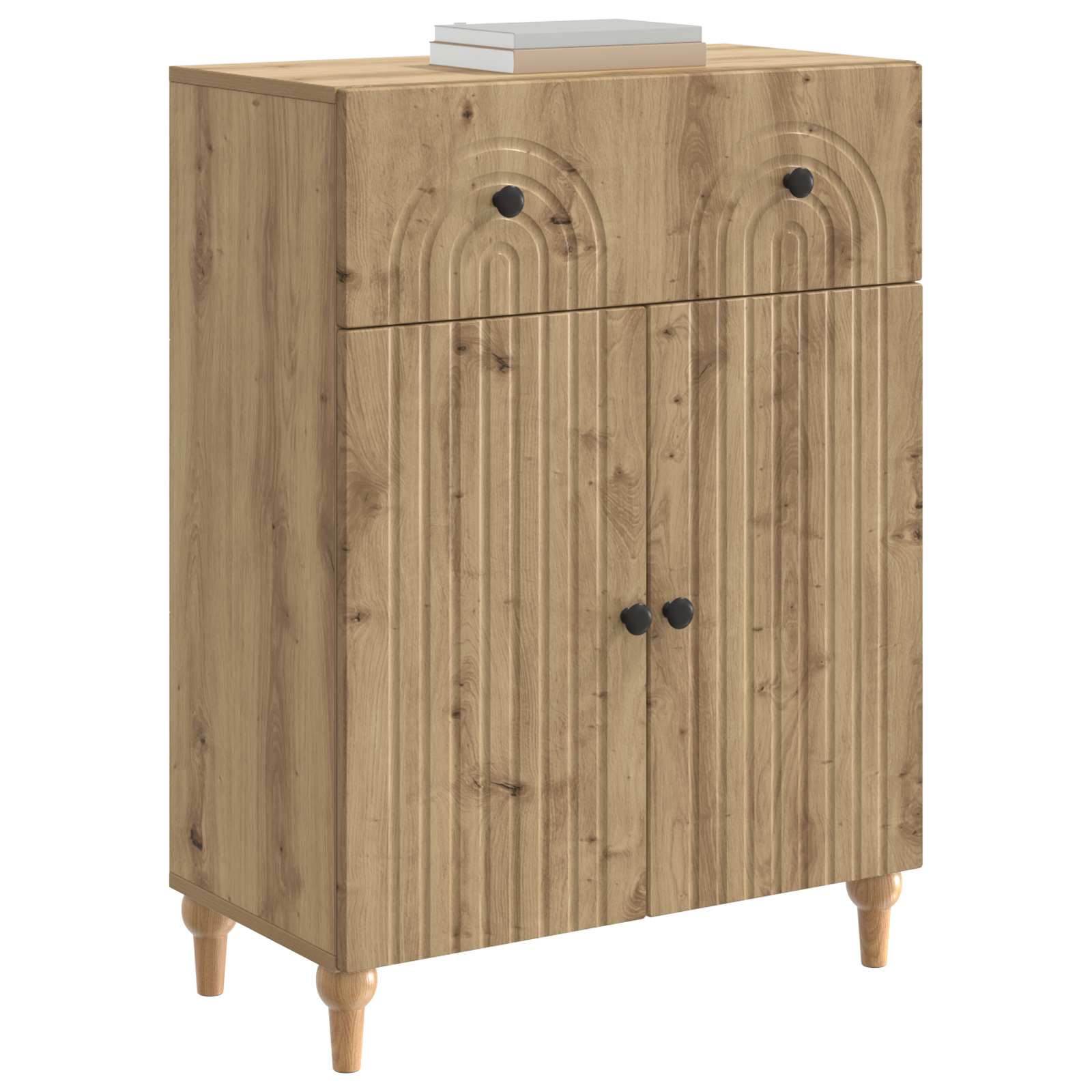 Πλαϊνό γραφείο με συρτάρι Artisan Δρυς 66 x 34,5 x 90 εκ - Pakobazaar