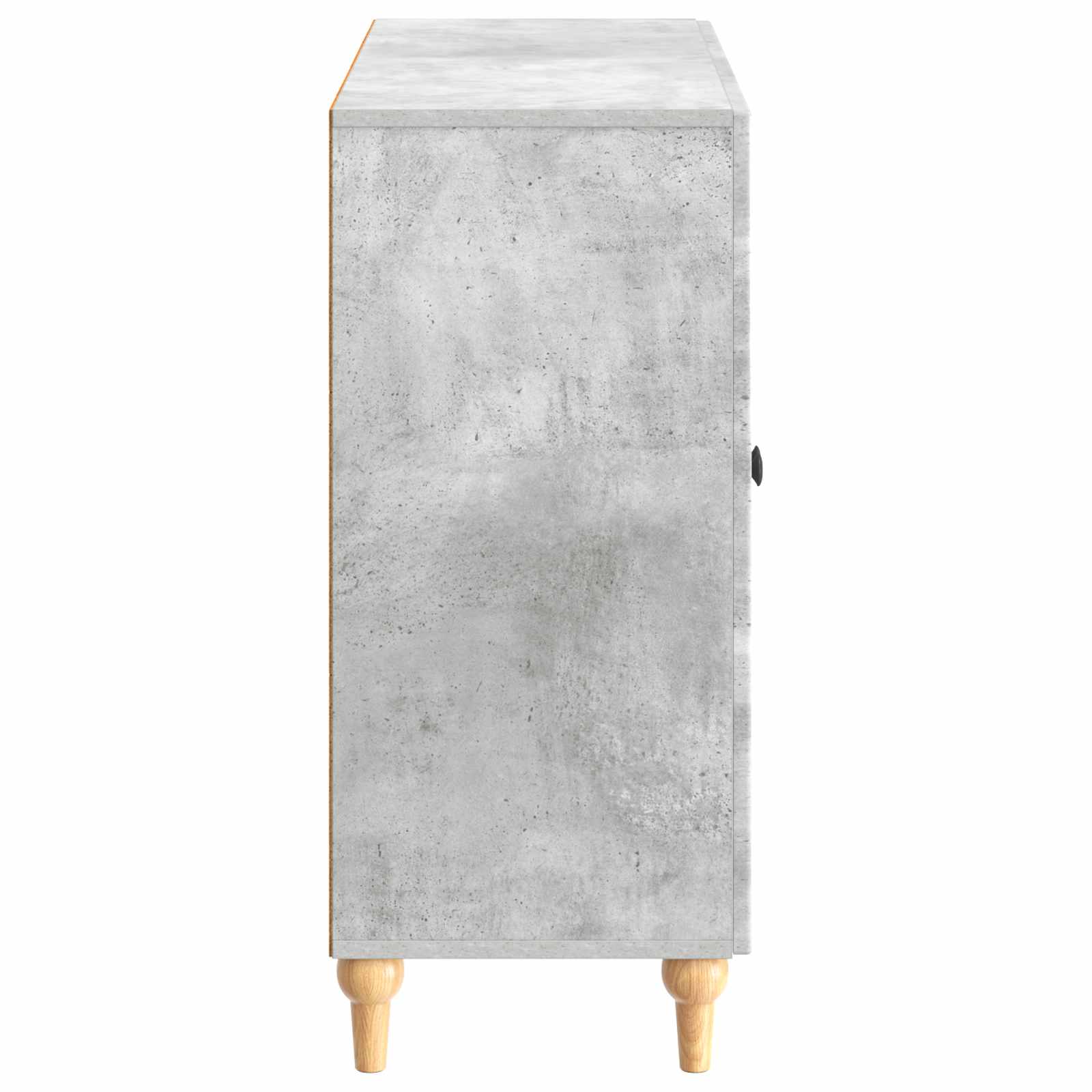 Πλαϊνό γραφείο Γκρι Σκυροδέματος 89 x 34,5 x 80 εκ - Pakobazaar