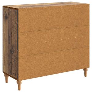 Πλαϊνό γραφείο Παλαιωμένο ξύλο 89 x 34,5 x 80 εκ - Pakobazaar