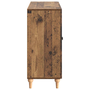 Πλαϊνό γραφείο Παλαιωμένο ξύλο 89 x 34,5 x 80 εκ - Pakobazaar