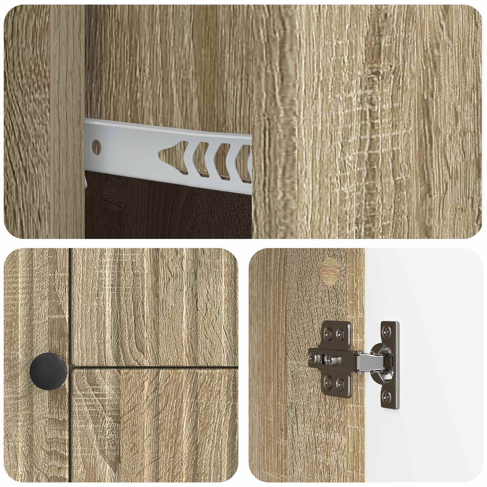 Ντουλάπι TV Sonoma Δρυς 89 x 34,5 x 60 εκ. Επεξεργασμένο Ξύλο - Pakobazaar