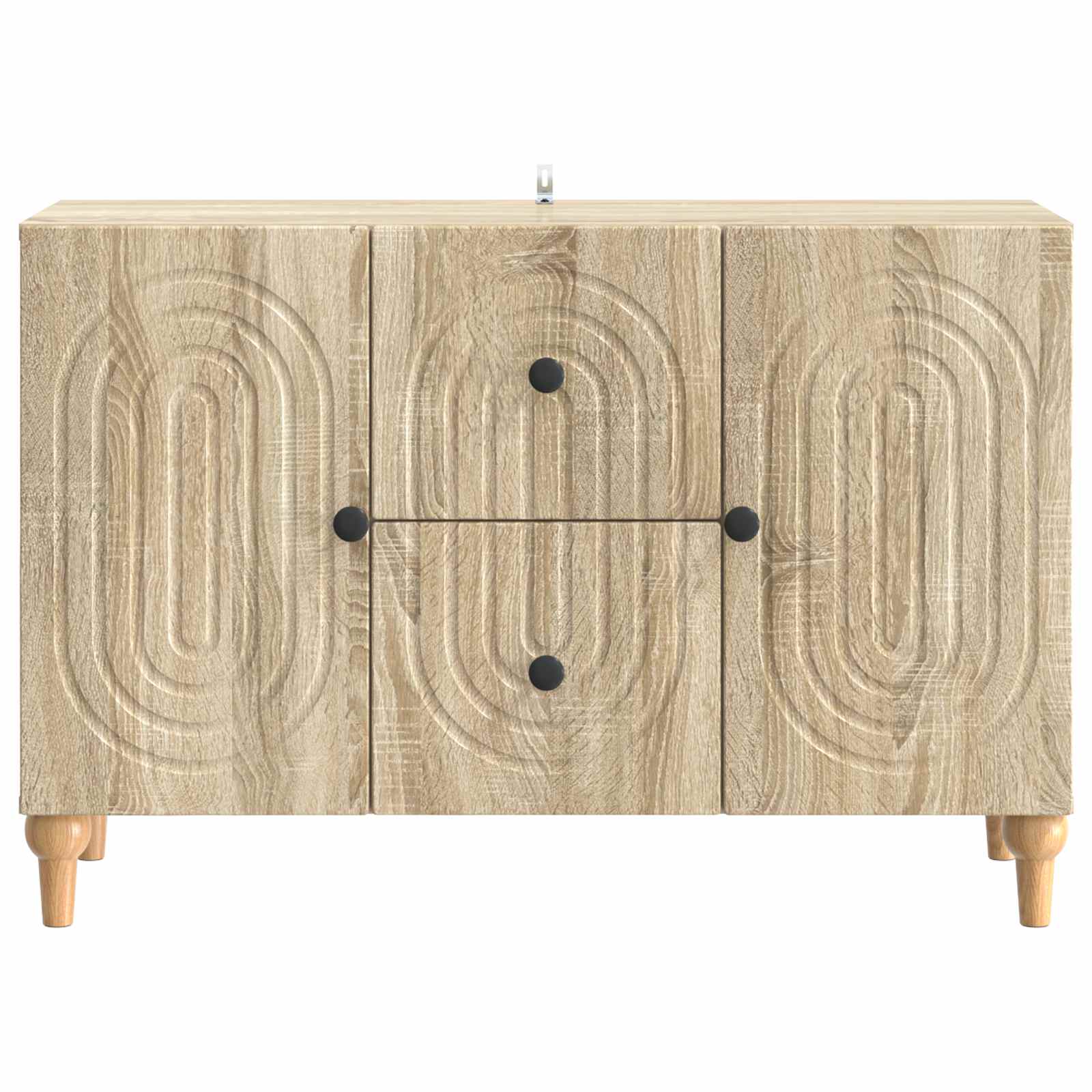 Ντουλάπι TV Sonoma Δρυς 89 x 34,5 x 60 εκ. Επεξεργασμένο Ξύλο - Pakobazaar