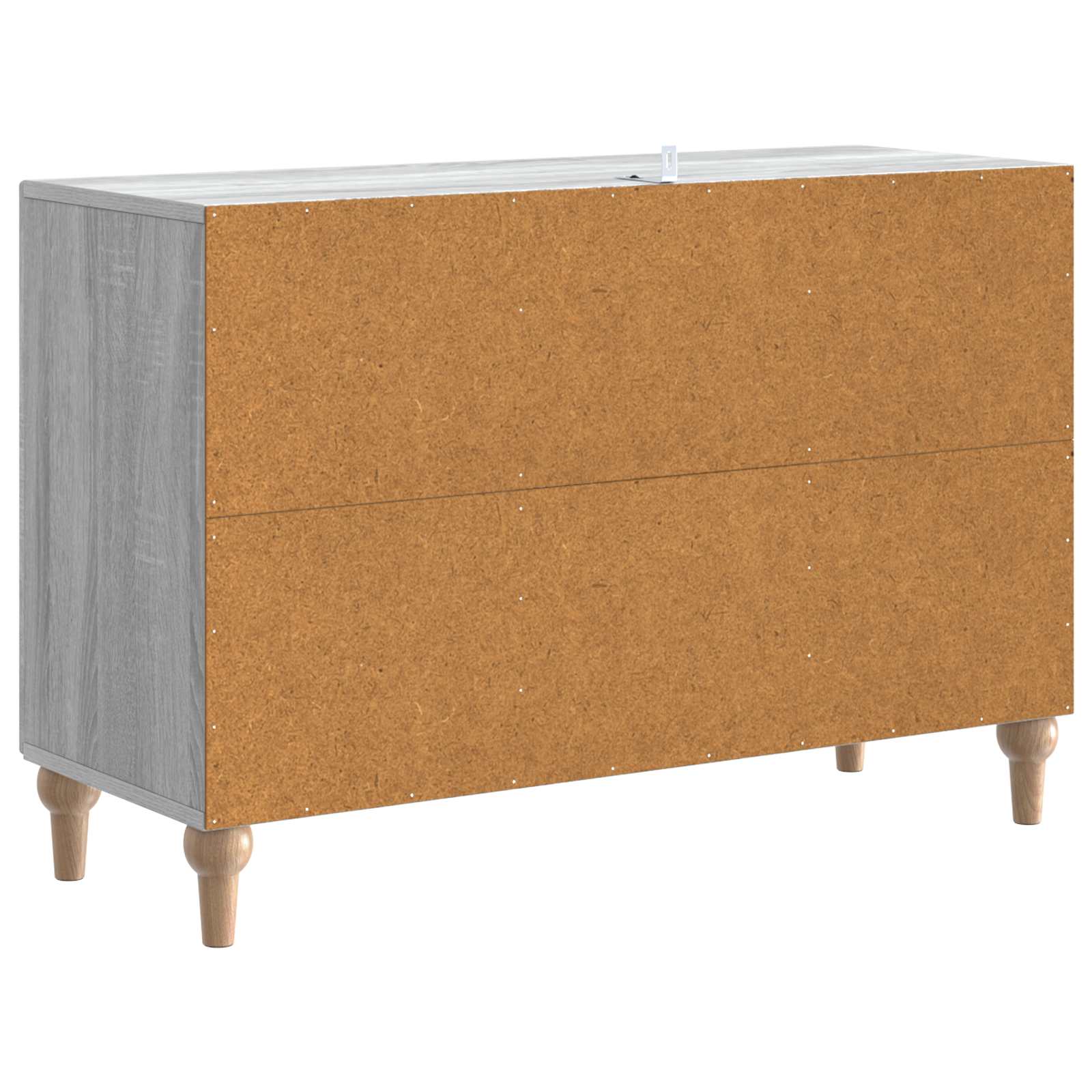 Ντουλάπι TV Γκρι Sonoma 89 x 34,5 x 60 εκ. Επεξεργασμένο Ξύλο - Pakobazaar