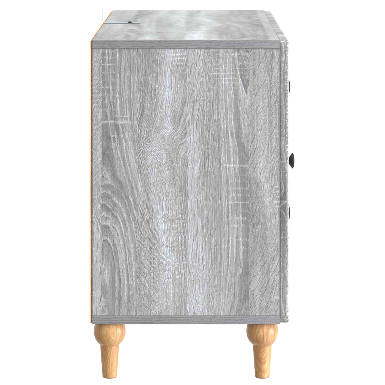 Ντουλάπι TV Γκρι Sonoma 89 x 34,5 x 60 εκ. Επεξεργασμένο Ξύλο - Pakobazaar