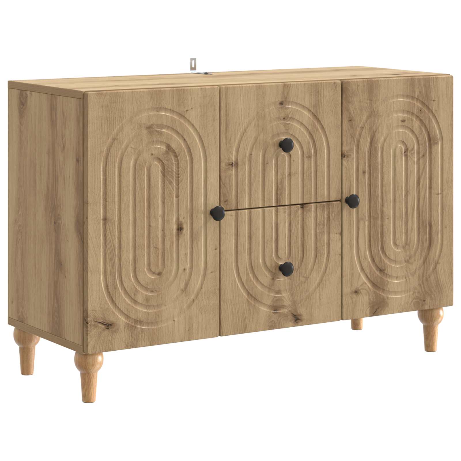 Ντουλάπι TV Artisan Δρυς 89 x 34,5 x 60 εκ. Επεξεργασμένο Ξύλο - Pakobazaar