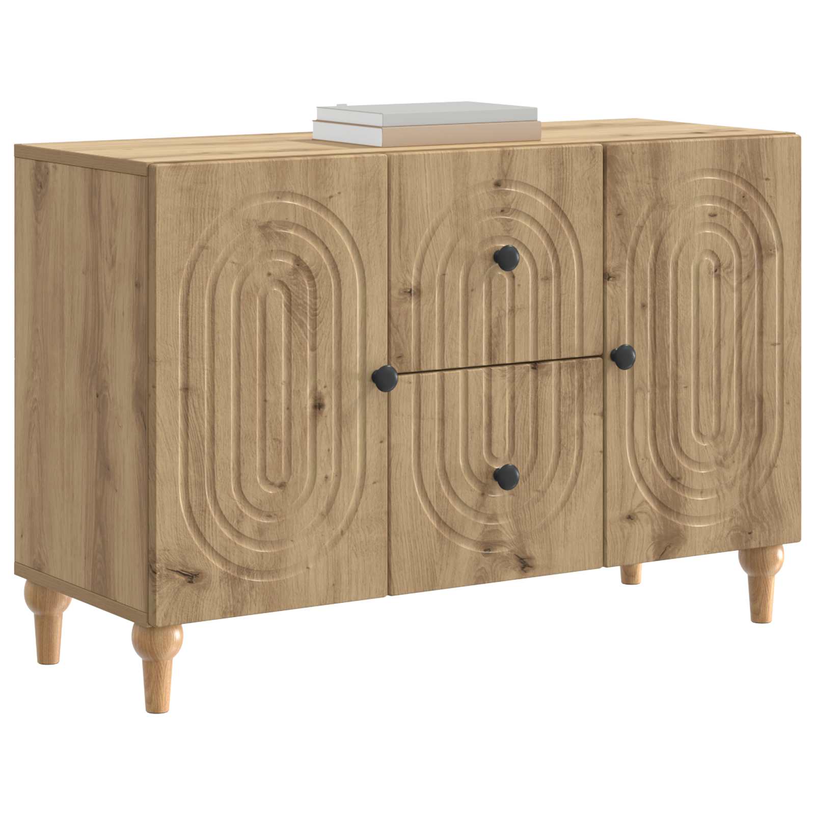 Ντουλάπι TV Artisan Δρυς 89 x 34,5 x 60 εκ. Επεξεργασμένο Ξύλο - Pakobazaar