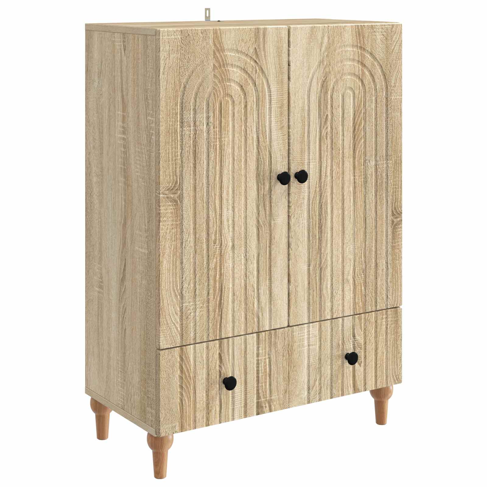 Πλαϊνό γραφείο με συρτάρι Sonoma Δρυς 66 x 34,5 x 95 εκ. - Pakobazaar